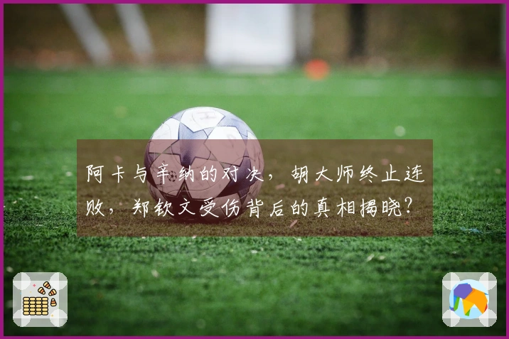 阿卡与辛纳的对决，胡大师终止连败，郑钦文受伤背后的真相揭晓？